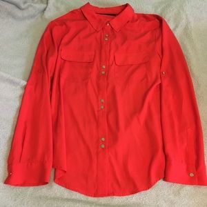 Ivanka Trump red button down